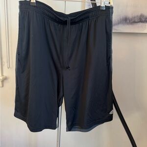 Adidas Men's Black & Gray  Shorts 2XL